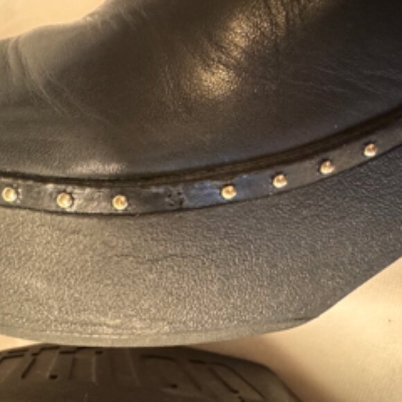 FitFlop Women's Size 9 Black Pilar Studded Platform Mules - Picture 4 of 13